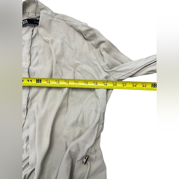 Zara medium utility jacket, lightweight, beige - Picture 8 of 8